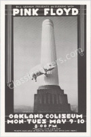 1977 Pink Floyd Oakland Coliseum Poster