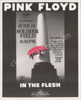 1977 Pink Floyd Soldier Field Poster