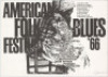 Signed 1966 American Folk Blues Poster