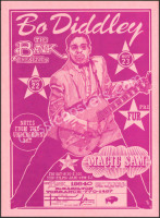 Original Bo Diddley Bank Poster
