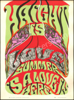 Scarce 1967 Haight is Love Poster
