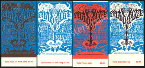 Awesome BG-125, BG-126, and BG-127 Ticket Sets