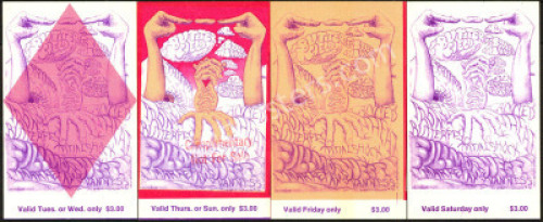 BG-131 and BG-132 The Fillmore Ticket Sets