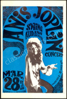 Scarce Janis Joplin Swing Auditorium Postcard