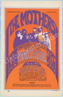 Stunning BG-27 Mothers of Invention Handbill