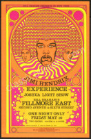 Near Mint AOR 2.90 Jimi Hendrix Postcard