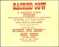 Rare Quicksilver/Big Brother Sacred Cow Poster