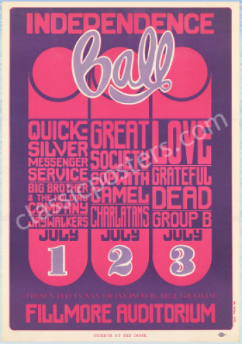 Original BG-14 Grateful Dead Poster