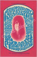 Rare Original BG-25 Great Society Grace Slick Poster