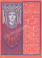 Rare Original BG-34 The Fillmore Poster