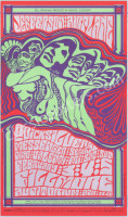 Scarce Type 4 BG-48 Jefferson Airplane Poster