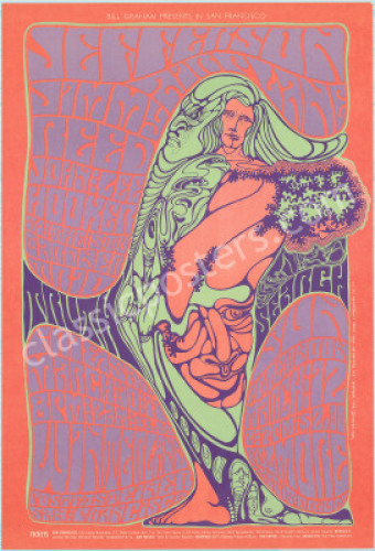 BG-54 Jefferson Airplane Poster