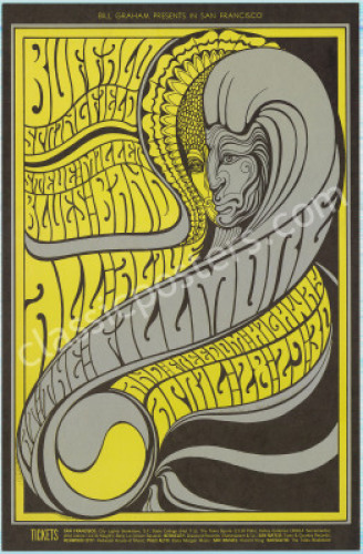 Pleasing BG-61 Buffalo Springfield Poster