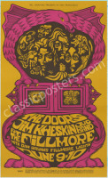 Scarce Near Mint BG-67 The Doors Poster