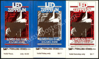 Attractive BG-199 Led Zeppelin Ticket Set