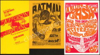 Nine Different Early Bill Graham Postcards