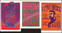 A Large Assortment of Fourteen Bill Graham Postcards