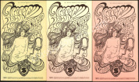 Nine Bill Graham Postcards from The Fillmore