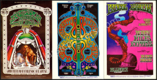 Ten Exciting Bill Graham Postcards