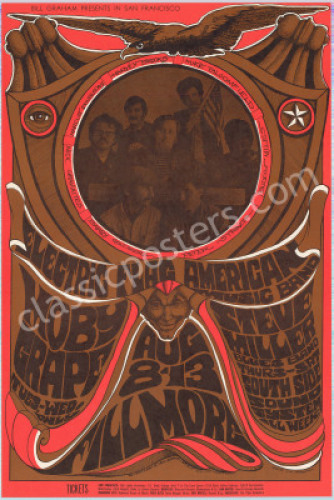 Impeccable BG-77 Moby Grape Poster