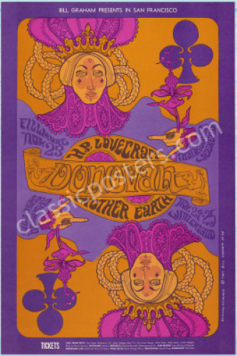 BG-94 Donovan The Fillmore Poster