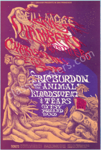 Gorgeous BG-132 Eric Burdon Poster