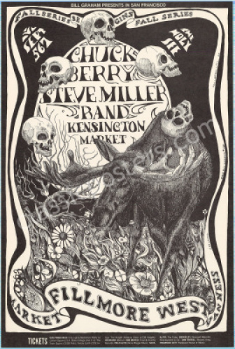 Interesting BG-135 Steve Miller Poster