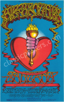 Lovely BG-136 Heart and Torch Poster