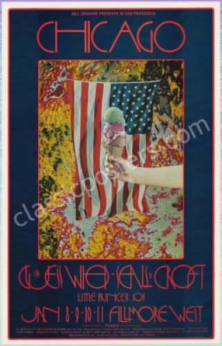 Original BG-211 Chicago Poster