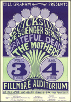 Original BG-9 Grateful Dead Poster