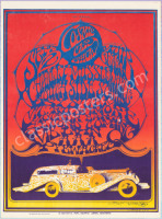 Signed AOR 2.298 Cosmic Car Show Poster