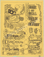 Rare AOR 2.8 A Tribute to Doctor Strange Yellow Paper Handbill