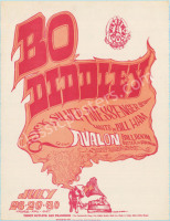 Elusive FD-18 Bo Diddley Handbill