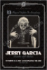 Attractive 1987 Jerry Garcia Broadway Poster