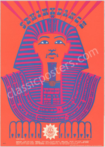 Original FD-47 Sphinx Dance Poster