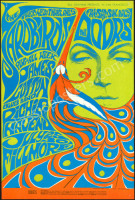 Beautiful Original BG-75 Yardbirds/The Doors Poster
