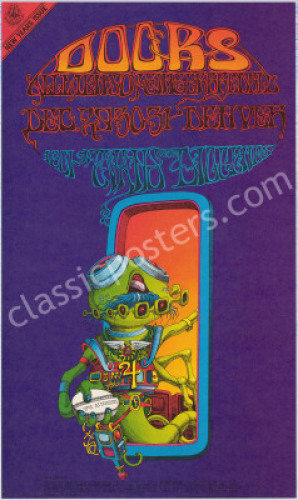 Near Mint Original FD-D18 The Doors Poster