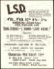 Scarce 1967 LSD Debate Handbill