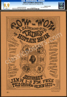 Stunning Certified AOR 2.216 Human Be-In Handbill