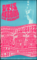 Original Signed BG-43 Otis Redding Grateful Dead Poster