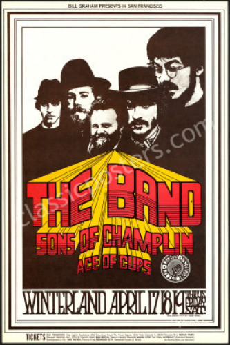 Original Signed BG-169 The Band Poster