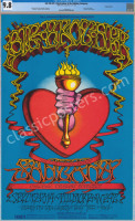 Flawless Certified BG-136 Heart and Torch Poster