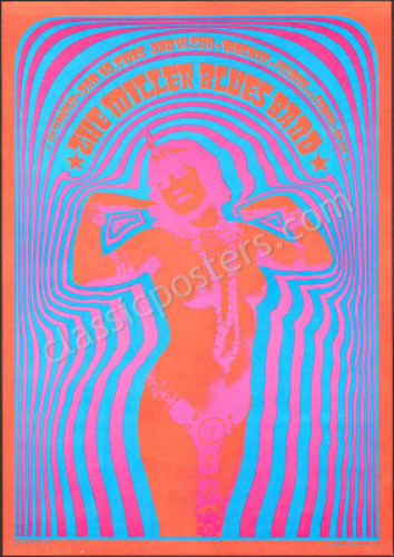 Elusive Second Print NR-2 Neon Rose Poster