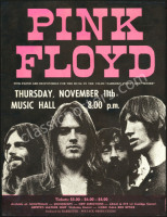 Rare 1971 Pink Floyd Boston Poster