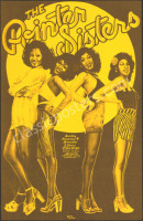 Scarce 1975 Pointer Sisters Armadillo Poster