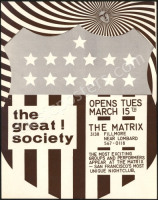Superlative AOR 2.124 Great Society Matrix Handbill