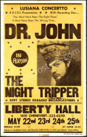 1975 Dr. John Liberty Hall Poster