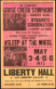 Scarce 1973 Liberty Hall Houston Poster