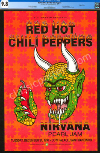 Popular Certified BGP-51 Red Hot Chili Peppers Poster