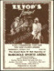 Scarce ZZ Top Denver Handbill